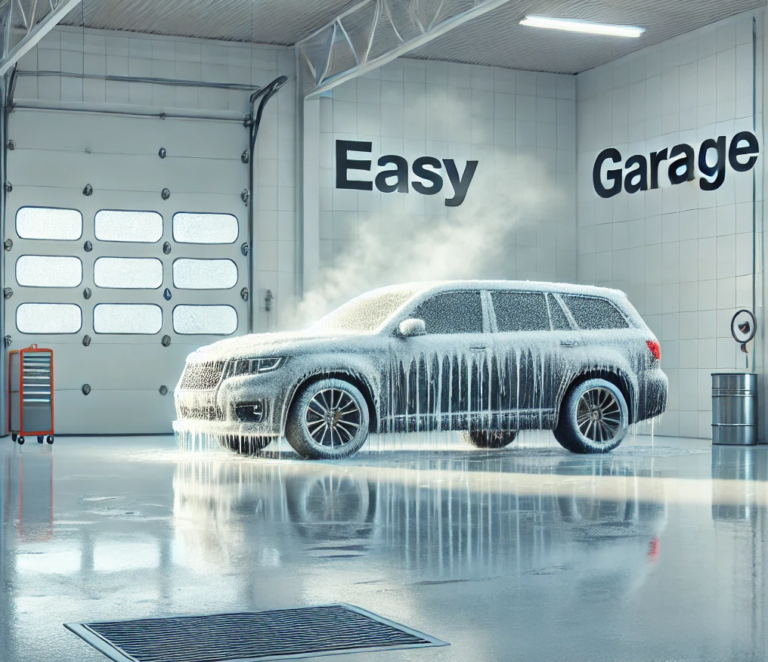 Jäätyneen auton hellävarainen sulattaminen